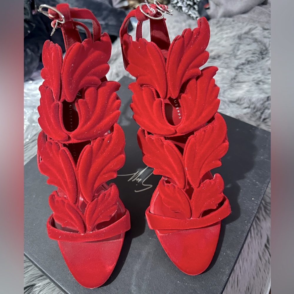 Giuseppe Zanotti Cruel Summer Suede heels